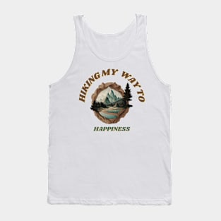 HIKING IS HAPPINESS Tank Top